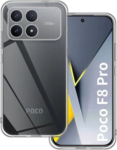 Transparant Dun TPU Hoesje Geschikt voor Xiaomi Poco F8 Pro | Back Cover | Lichtgewicht | Ultra Dun | Flexibel | Zacht | Doorzichtig
