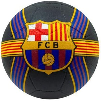 FC Barcelona Barcelona straatbal Blaugrana/Senyera stripes zwart sz5 Voetbal