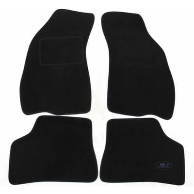 Tapis De Sol Noir Velours - J&J AUTOMOTIVE - Hyundai Accent 1994-2000 - Sur Mesure - Antidérapant - Imperméable noir