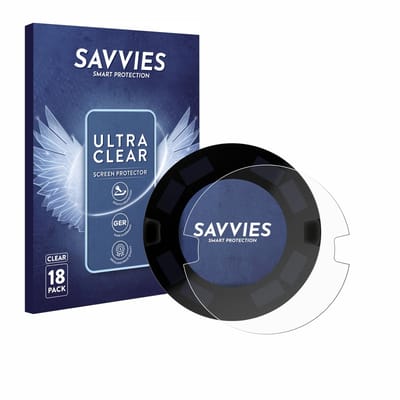 Savvies - Screenprotector voor OOONO P-DISC NO3 - Folie Beschermfolie transparant 18 Stuks