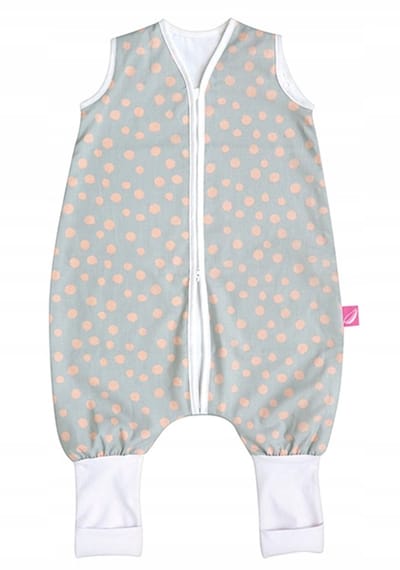 Baby Slaapzak met Broekspijpen TREIN 1 (12-18 maanden) Roze Stippen