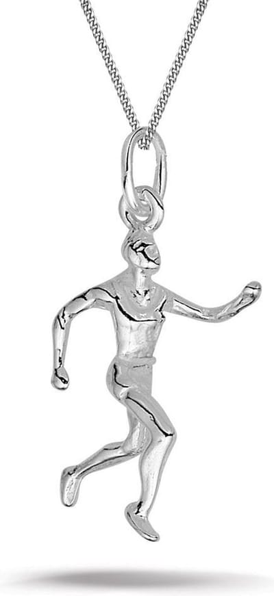 Montebello Ketting Runner - 925 Zilver - Sport - 13x25mm - 45cm