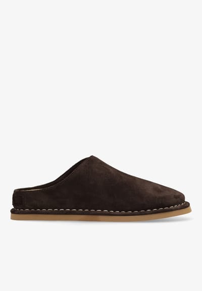 Shabbies Wilja Instappers - Dames - Bruin - Maat 37