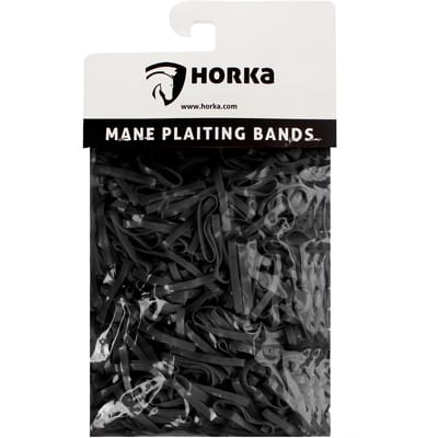 Horka - Invlecht Elastiekjes - Zwart