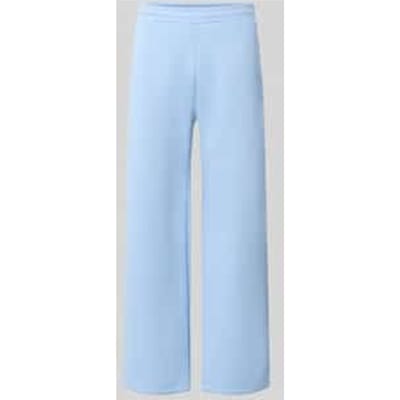 Straight fit sweatpants katoenmix
