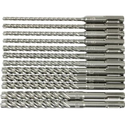 Makita E-14912 E-14912 Hardmetaal Beton-spiraalboren set 5 mm, 6 mm, 8 mm, 10 mm, 12 mm Gezamenlijke lengte 165 mm SDS-Plus 1 stuk(s)