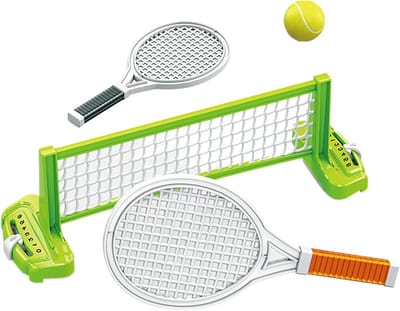 Tafeltennis Set - Batjes Bal Net - Familieplezier Buiten - Draagbaar Recreatief - 24 x 15 x 5 cm