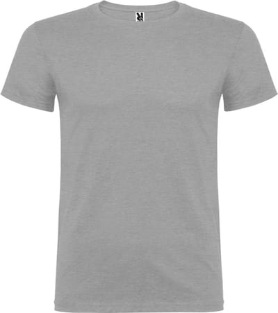 Licht Grijs 5 pack t-shirts Roly Beagle maat S
