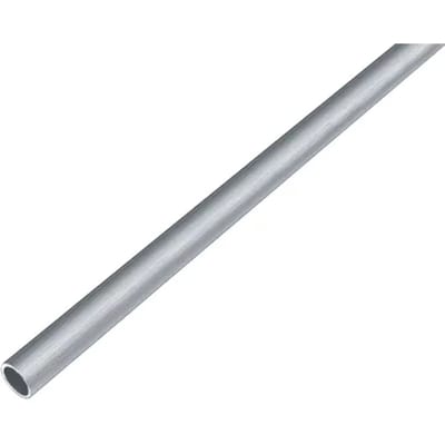 Alberts Ronde Buis - Aluminium Zilver - 10x1mm 2m