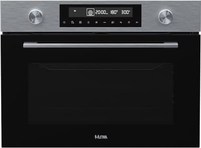 ETNA CM450RVS - Inbouw Combi-Oven - 50L - Turbo Hetelucht - RVS - 13 Automatische Programma's - LED Display - Kinderslot - 50 – 250°C