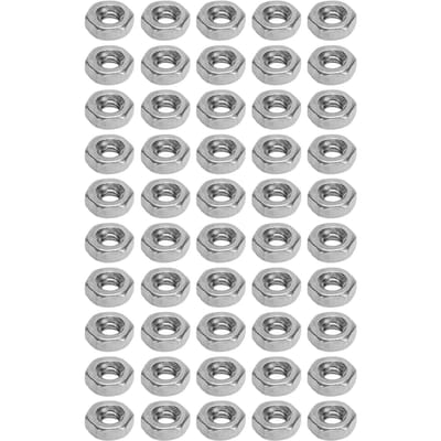 50 stuks zeskantmoeren A2?70 RVS Draadmoer Assortimentskit voor Industriële MachinesM2