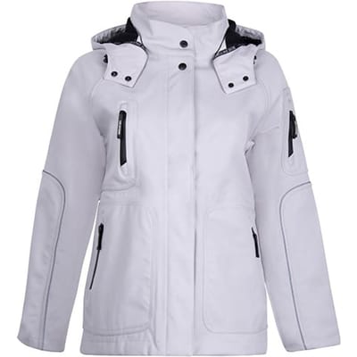 Ilse Jacobsen Rain Jacket Rain206 Concrete Size: 34 | Raincoats Outlet | Dames | Wit