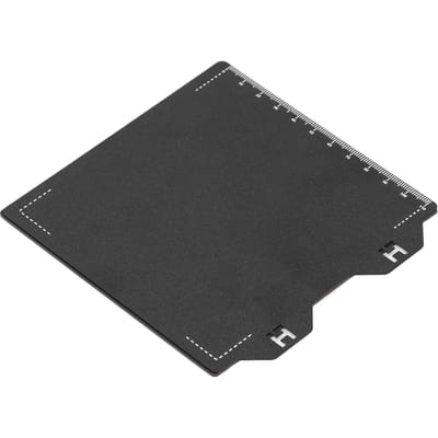 PEI Veerstaalplaat Flexibel Bouwplatform met Magnetische Basis Schaal voor Voron 0.1 2.4 3D-printer black