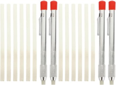 Speksteen Pen Set - Markeer Stiften - Materiaal Markeren - Gestructureerde Grip - 2 Sets - Zoals Afgebeeld