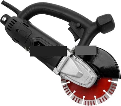 Elektrische Sleufmachine - Muurfreesmachine Betongroef - Nauwkeurig Zagen - Borstelloos Ontwerp - 52mm Sleufdiepte - One Color