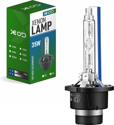XEOD Xenon D2S Vervangingslamp – Voertuig Verlichting – Auto Lamp – Dimlicht & Grootlicht - Xenonlamp – 8000K