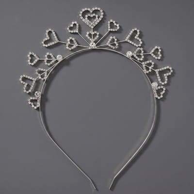 Kroon voor dames-Prinsessenkroon-Diadeem-Kroon-Strass-Elegant en Duurzaam - Geschikt voor Verschillende Gelegenheden-Haarsieraad-Stijl 26