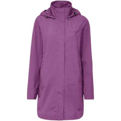 VAUDE Mineo 2,5L jas, hardshell jas, dames outdoor sportjasjes, waterdicht, winddicht, hardshell, capuchon, regular fit