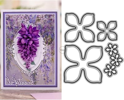 Metalen Snijmatrijs - Papier Die Cuts - Kaarten Maken - Koolstofstaal Materiaal - Niet Gespecificeerd - Zilver