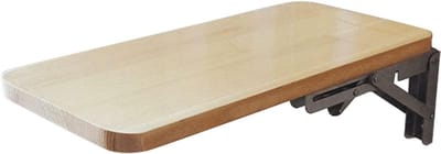 Houten Vouwtafel - Klaptafel Wandmontage - Ruimte Besparen - Stevig Grenenhout - 50kg Draagkracht - Natuurlijk Hout