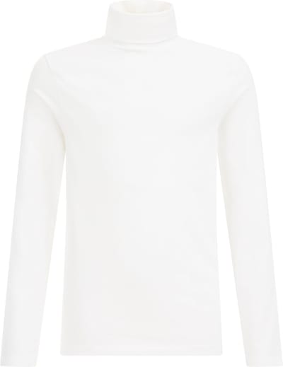WE Fashion Jongens T-shirt met col van katoenmix