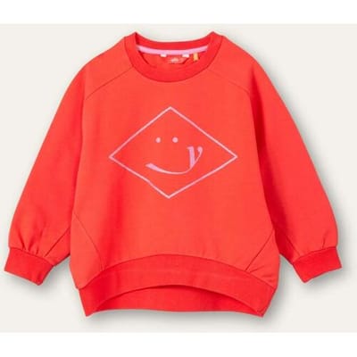 Oilily Hogo Sweater- maat98/3T True Rood