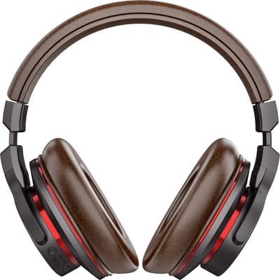 Koptelefoon Bluetooth Bruin 237 - Draadloze koptelefoon - Hoofdtelefoon - Draadloze Headset met Microfoon - Met Draad - Koptelefoons - Headphones