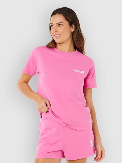 Rip Curl Surf Puff Party Pack Relaxed T-Shirt roze