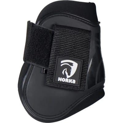Gesloten PVC beenbeschermers voor achterbenen van het paard HORKA