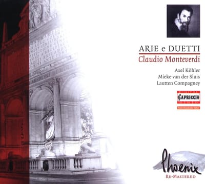 Mieke van der Sluis, Axel Köhler, Lautten Compagney - Monteverdi: Arie E Duetti (CD)