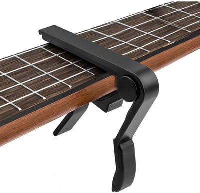 TOVBMUP Gitaar Capo - Gitaaraccessoires - Stemclip - Geschikt voor akoestische gitaren, elektrische gitaren, basgitaren, ukelele's, banjo's en mandolines
