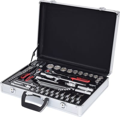 KS TOOLS 1/4"+1/2" Doppelsleutelset 70-delig - 911.0670