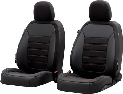 Walser Auto stoelbekleding Bari geschikt voor Fiat 500X 09/2014-Vandaag - 2 enkele zetelhoezen voor standard zetels