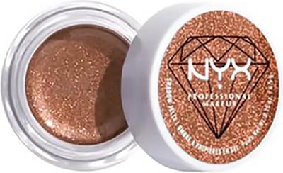 Diamonds & Ice Eye Shadow Jelly 03 Rust Worthy 4.5 g – Metallic Copper Shimmer, Creamy Jelly Texture, Long-Lasting High Pigment, Sparkling Finish For Holiday Parties, Professional Eye Makeup For Women