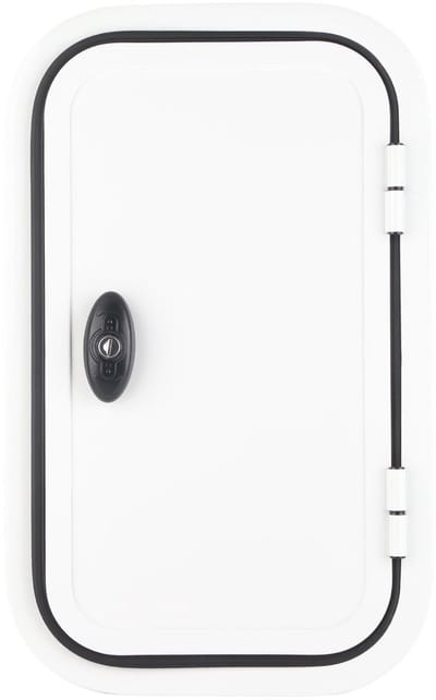 Dailygoods- Opslagdeur Stevig Ontwerp - 180 Graden Opening - Weerbestendig - Aluminiumlegering - Schokabsorberend - Afgeronde Hoeken - Bagagedeur