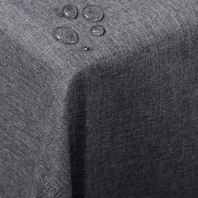 Waterafstotend Tafelkleed Linnenlook Rechthoekig 135x180 cm Grijs - Vlekbestendig en Wasbaar