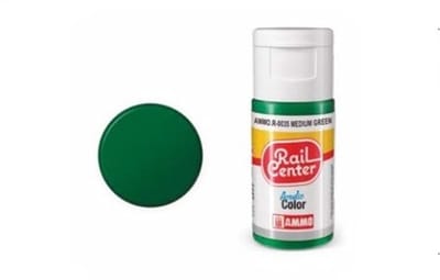 AMMO MIG Hobbyverf - MIG R0035 Rail Center - Medium Green - 15ml Verf flesje - 15 ml