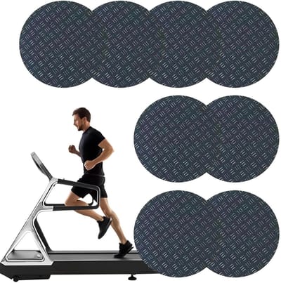 Loopband Matten - Vloer Bescherming - Fitness Thuis - Schokabsorberend Foam - 11 cm dik - Zwart