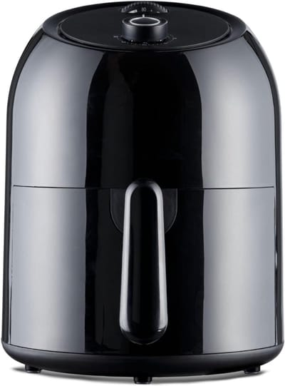 RVV® Mini Airfryer - Airfryermand - Heteluchtfriteuse - Zwart 28cm x 29cm x 37cm