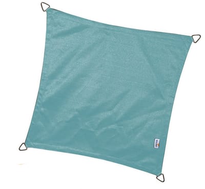 NESLING Coolfit Schaduwdoek - HDPE - Ice Blue - Vierkant - Afmetingen: 3,6 x 3,6 meter