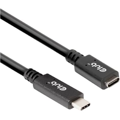 club3D CAC-1529 USB-C-kabel USB 3.2 Gen1 USB-C stekker, USB-C bus 2.00 m Zwart