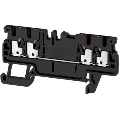 Weidmüller 2534260000 Doorgangsklem 3.5 mm Spanveer Zwart 100 stuk(s)
