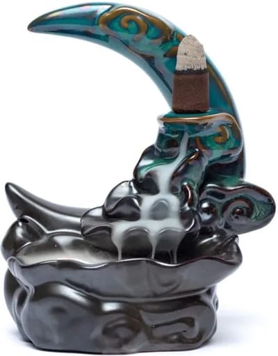 Backflow - Waterval - Wierookbrander - Maan
