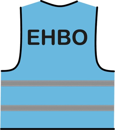 EHBO hesje lichtblauw
