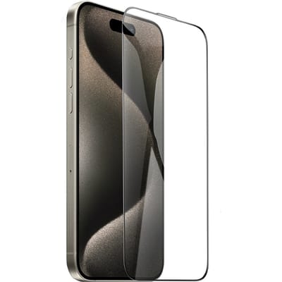 Screenprotector - Geschikt voor iPhone 15 Pro Max - Tempered Glass