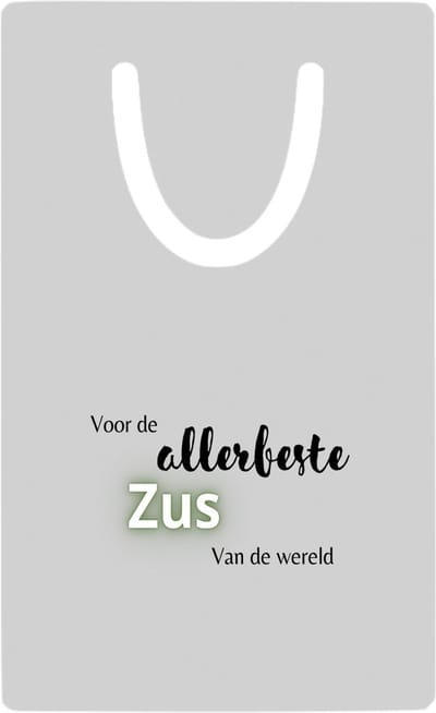 Hacebo® - voor de allerbeste zus van de wereld metalen boekenlegger- Zus - de beste zus - verjaardagscadeau - verjaardag - cadeau - cadeautje voor zus - zus artikelen - kado - geschenk - gift Bladwijzer boekenleggers - 7.6 cm x 5cm