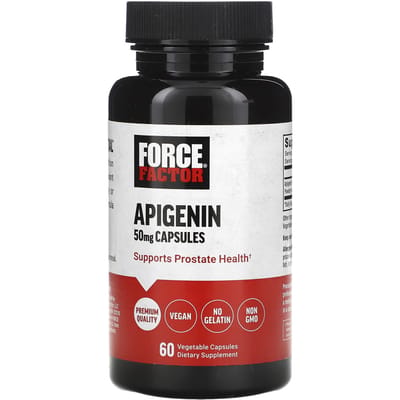 Force Factor, Apigénine, 50 mg, 60 gélules végétales