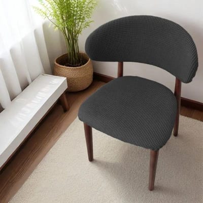 1/2/4/6 stuks Massief Houten Eetkamerstoelhoes Rugleuning Stoelhoezen Kamerstoel Sliphoes voor Kantoor Eettafel Beschermhoes 1PC