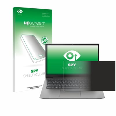 upscreen - privacy screenprotector voor Lenovo ThinkBook 14 Gen 2 - Folie Beschermfolie Blauwlichtfilter