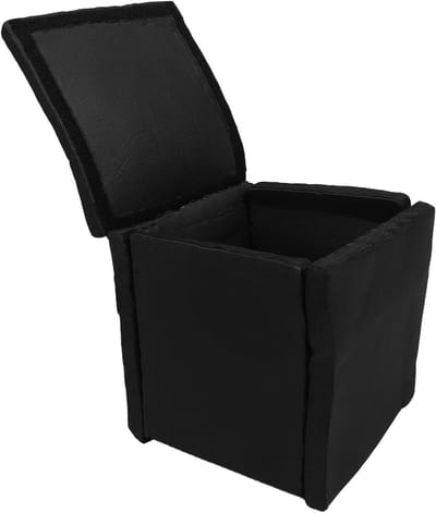 Geluidsisolerende Box - Geluidsdempende Behuizing - Pompen Dempen - Versterkte Constructie - 25 x 20 x 20 cm - Zwart